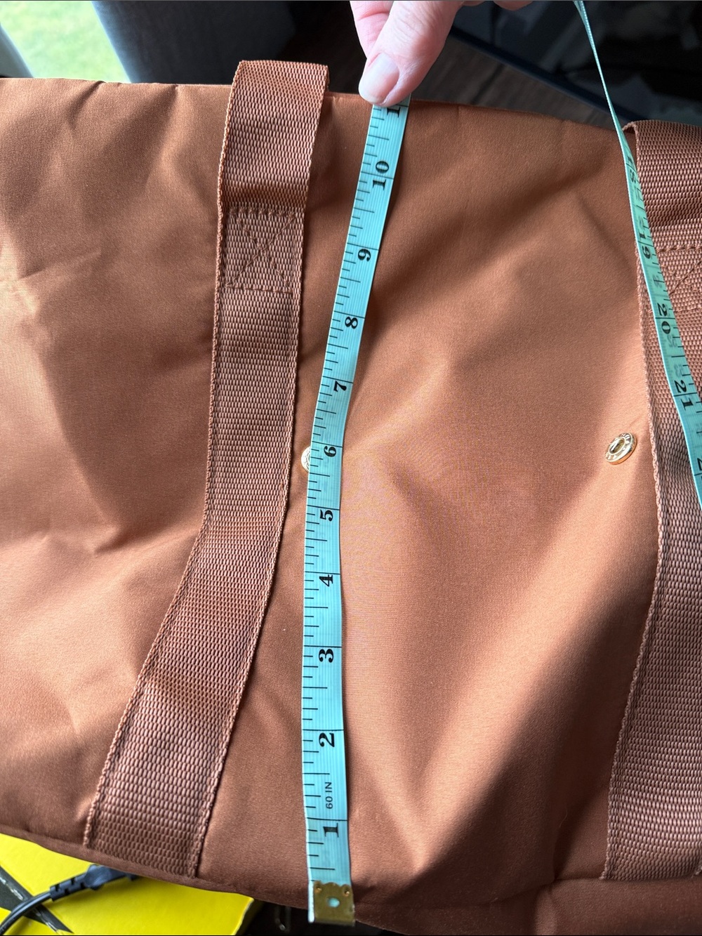 Brown Men's Duffel Bag - Picture 9 of 10